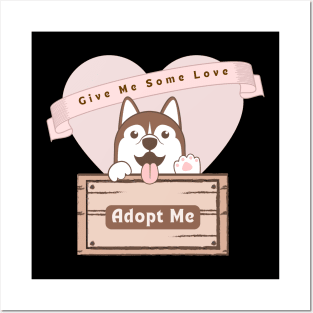 Pink Cute Pet Adopt Me Posters and Art